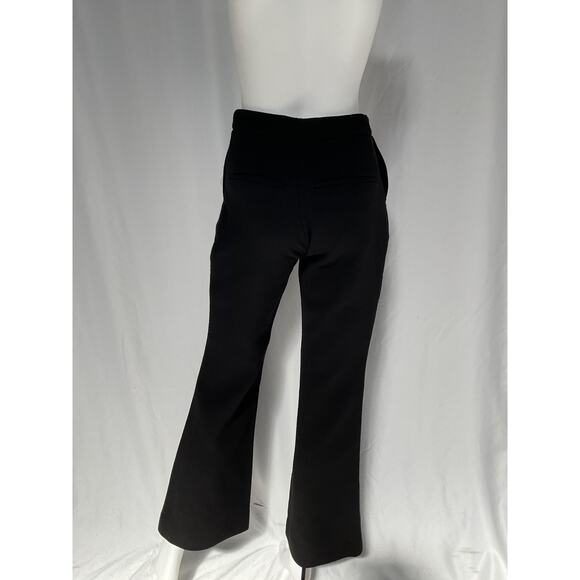 Balmain 'Crepe' Black Crepe Flare Bootcut Pants Size 4 - Picture 3 of 5